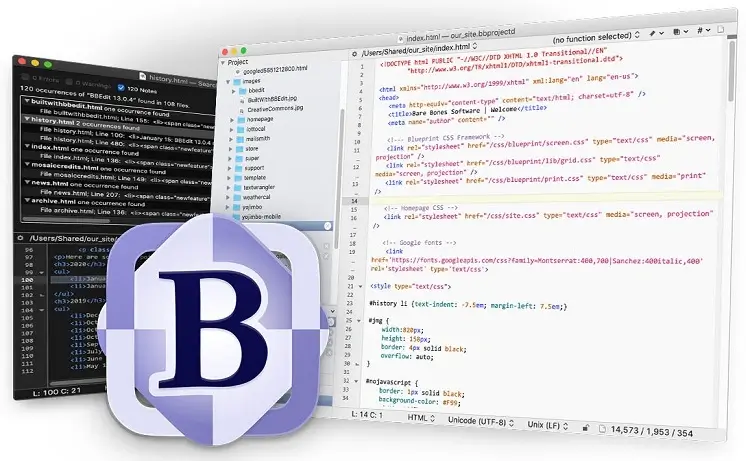 BBEdit - professional HTML and text editor for macOS