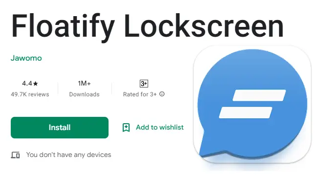Floatify Lockscreen