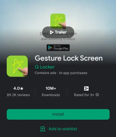 Gesture Lock Screen – Apps on Google Play